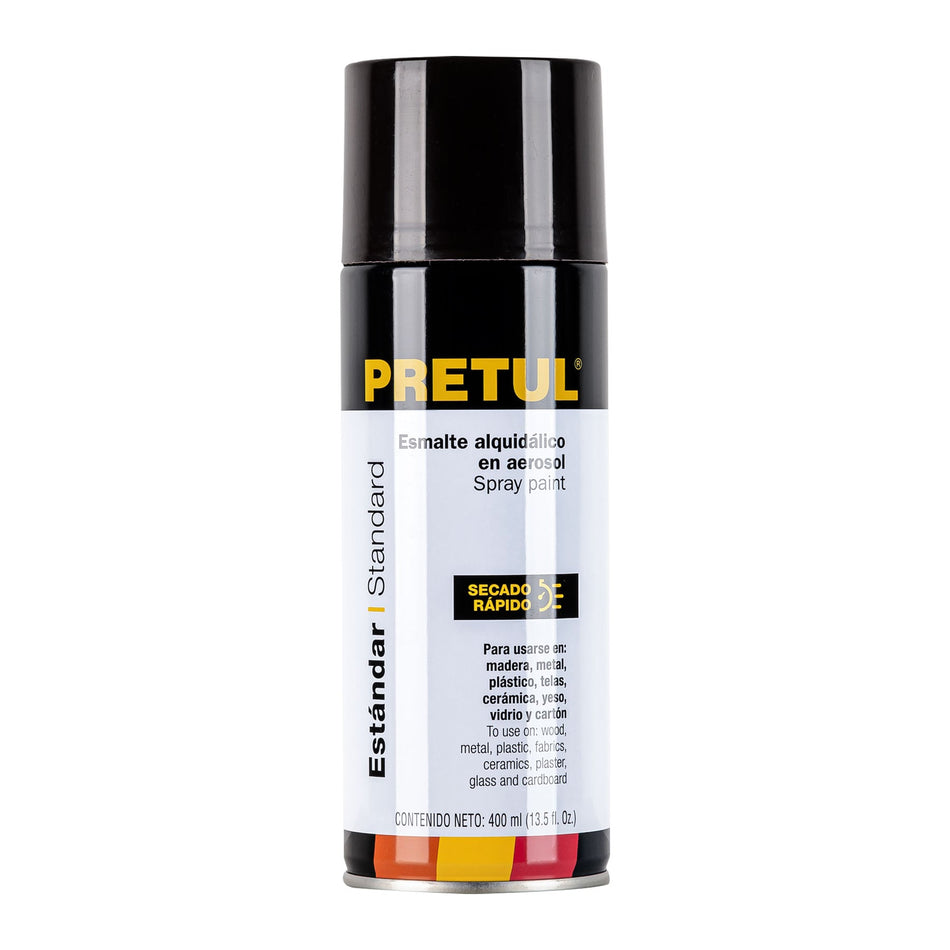 Pintura en aerosol, tabaco, 400 ml, Pretul Caja con 4, 27179