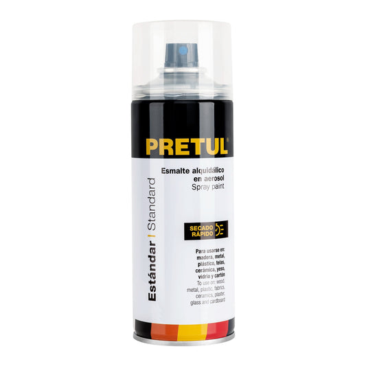 Pintura en aerosol, transparente, 400ml, Pretul Caja con 4, 27176