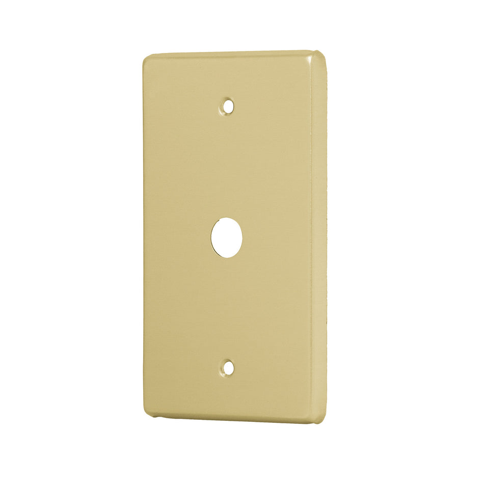 Placa pasacable de aluminio, línea Standard, Volteck Caja con 10, 46404