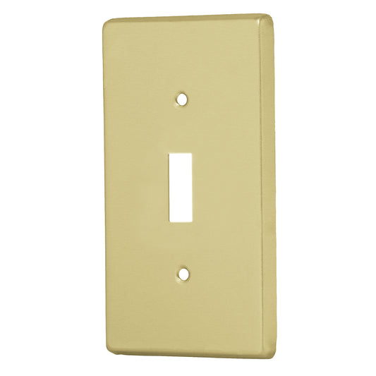 Placa para interruptor vertical, de aluminio, línea Standard Caja con 10, 46417