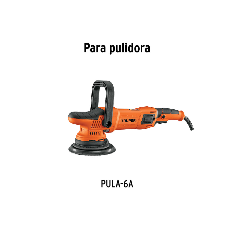 Respaldo de 6' hook and loop para PULA-6A, TRUPER, 102741