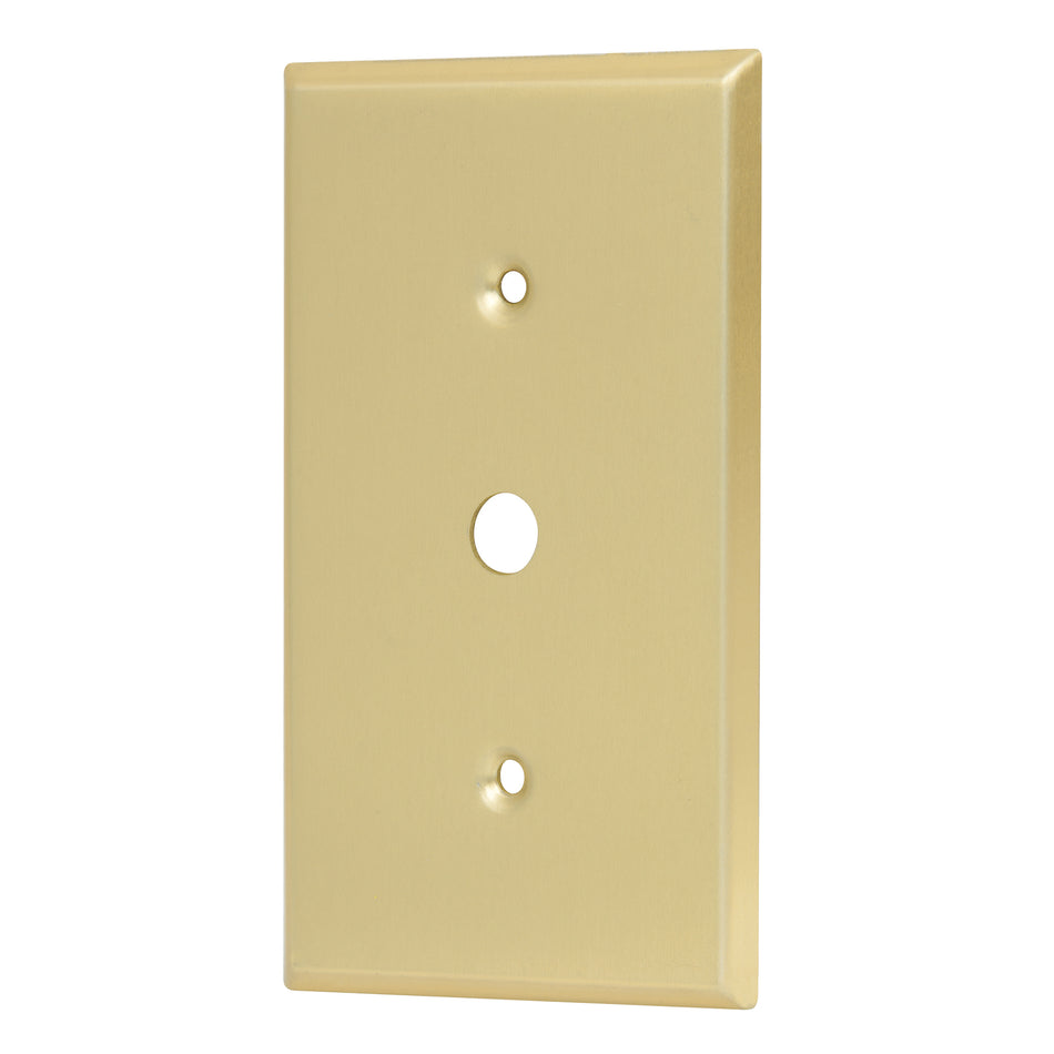 Placa para atenuador, de aluminio, línea Standard, Volteck Caja con 10, 48174