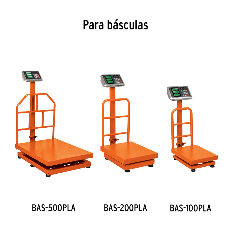 Pata ajustable para báscula electrónica de plataforma,10 mm, 101324