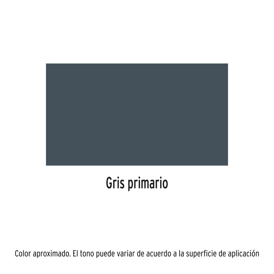 Pintura en aerosol, gris primario, bote esbelto, 400 ml Caja con 8, 19056