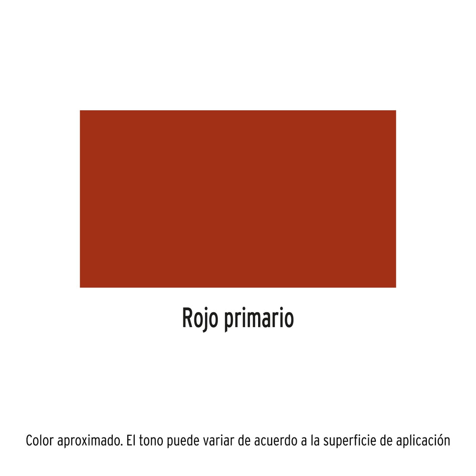 Pintura en aerosol, rojo primario, bote esbelto, 400ml Caja con 4, 19055