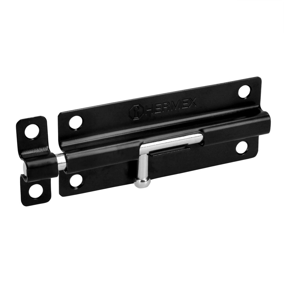 Pasador de barril 5' de acero acabado negro, Hermex Caja con 6, 43696