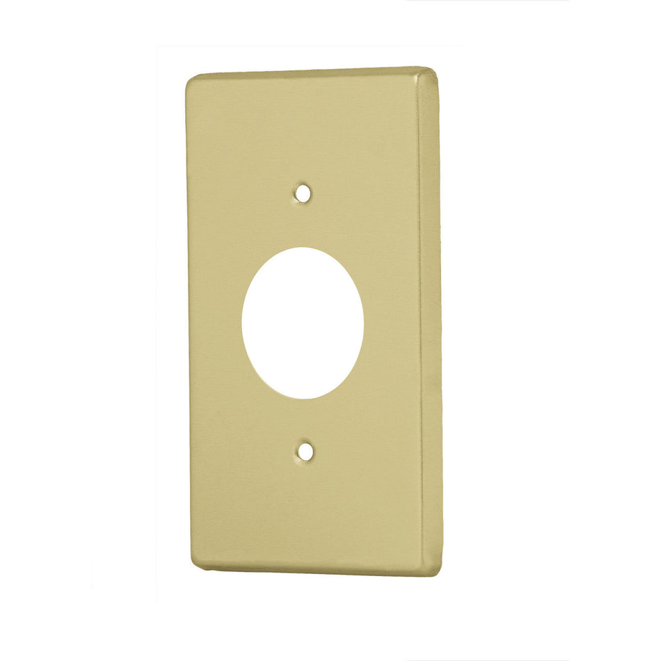 Placa para contacto redondo, de aluminio, línea Standard Caja con 10, 46414