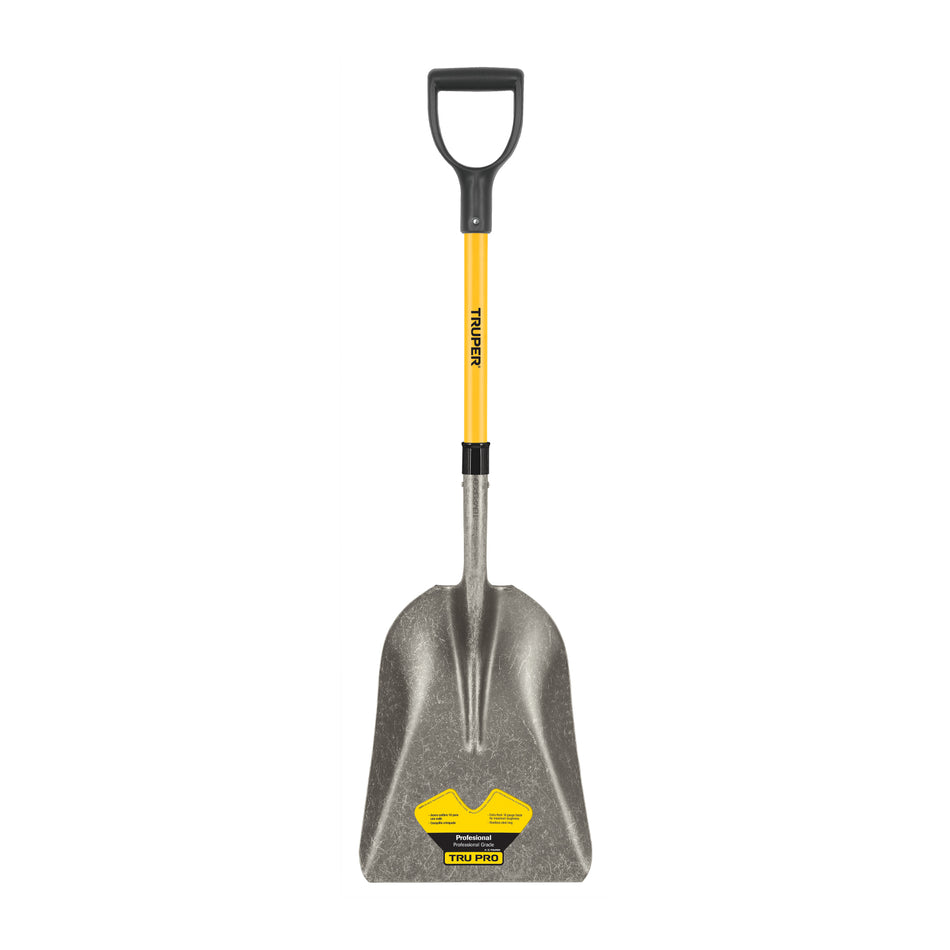 Pala carbonera Tru Pro, puño 'Y', mango de fibra de vidrio Caja con 3, 17153