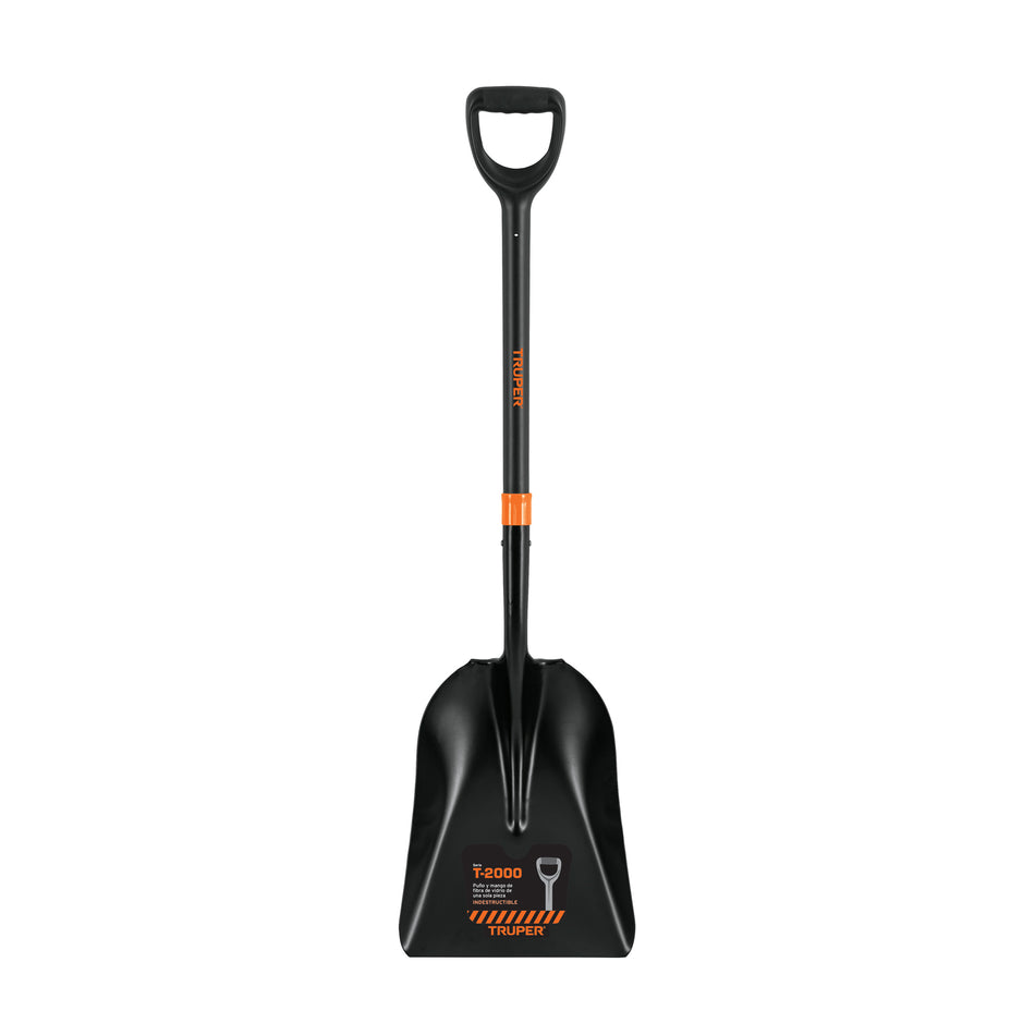 Pala carbonera T-2000, puño 'Y' mango fibra de vidrio Truper Caja con 3, 102459