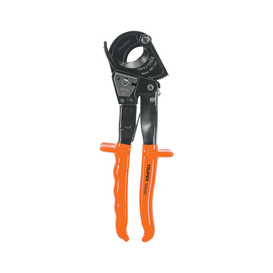 Pinzas cortacable de trinquete 10', Truper Expert, 103632