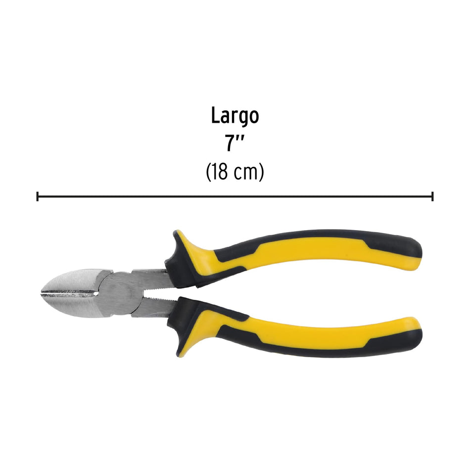 Pinza de corte diagonal 7' mango Comfort Grip, Pretul Caja con 6, 22678