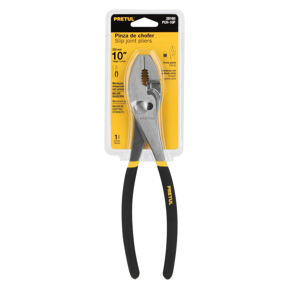 Pinza de chofer 10' mango de PVC, Pretul Caja con 6, 28160
