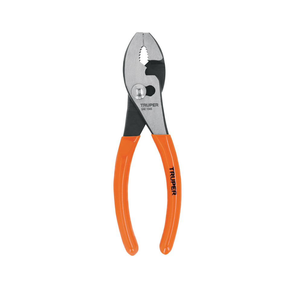 Pinza de chofer 6' mango de PVC, Truper Caja con 6, 17300