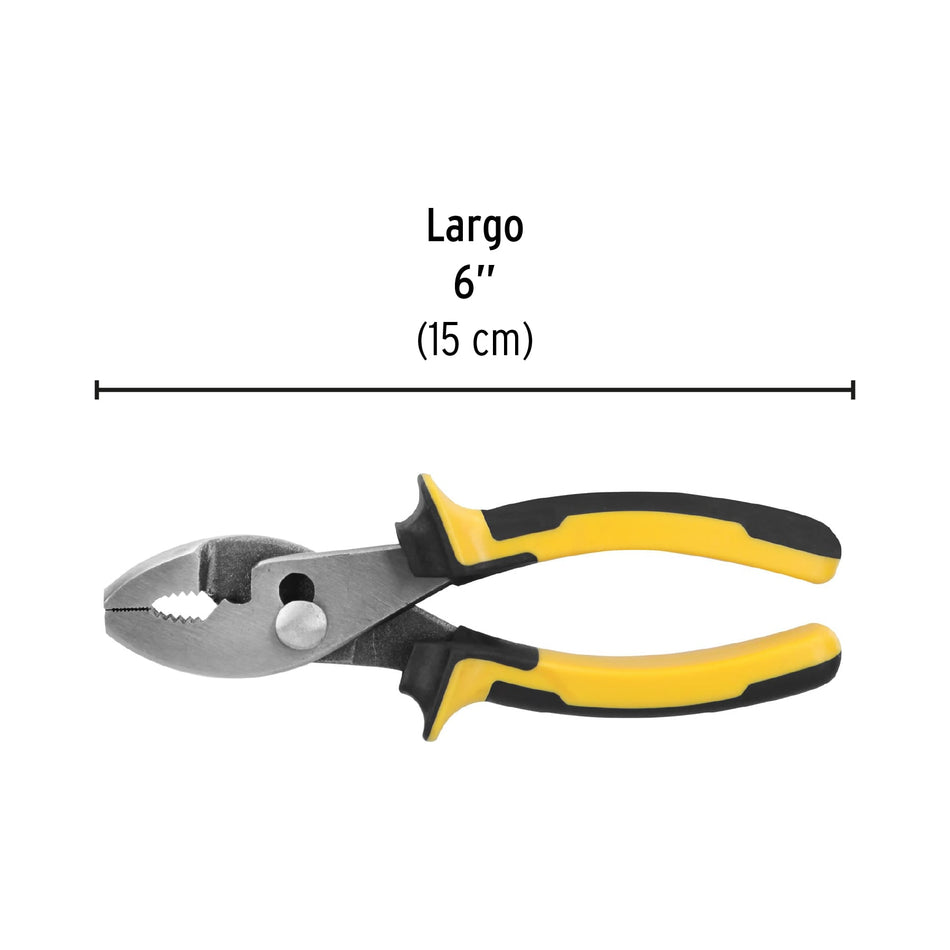 Pinza de chofer 6' mango Comfort Grip, Pretul Caja con 6, 22672