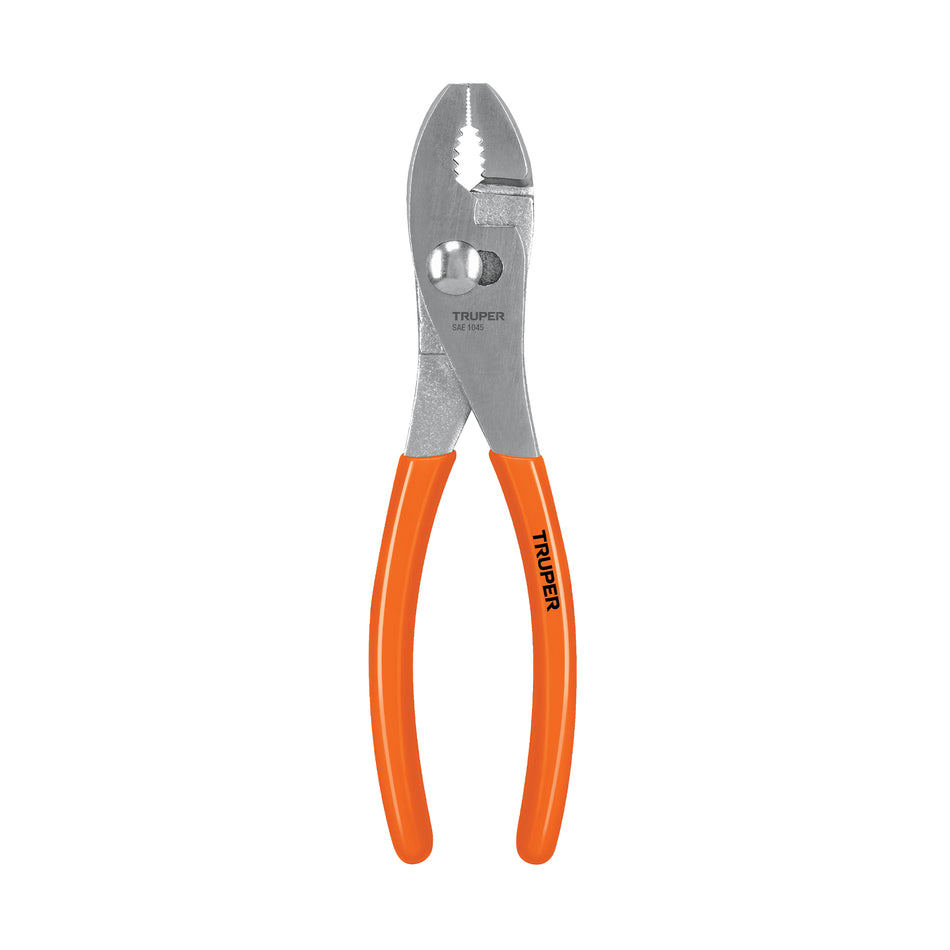 Pinza de chofer 8' mango de PVC, Truper Caja con 6, 17301