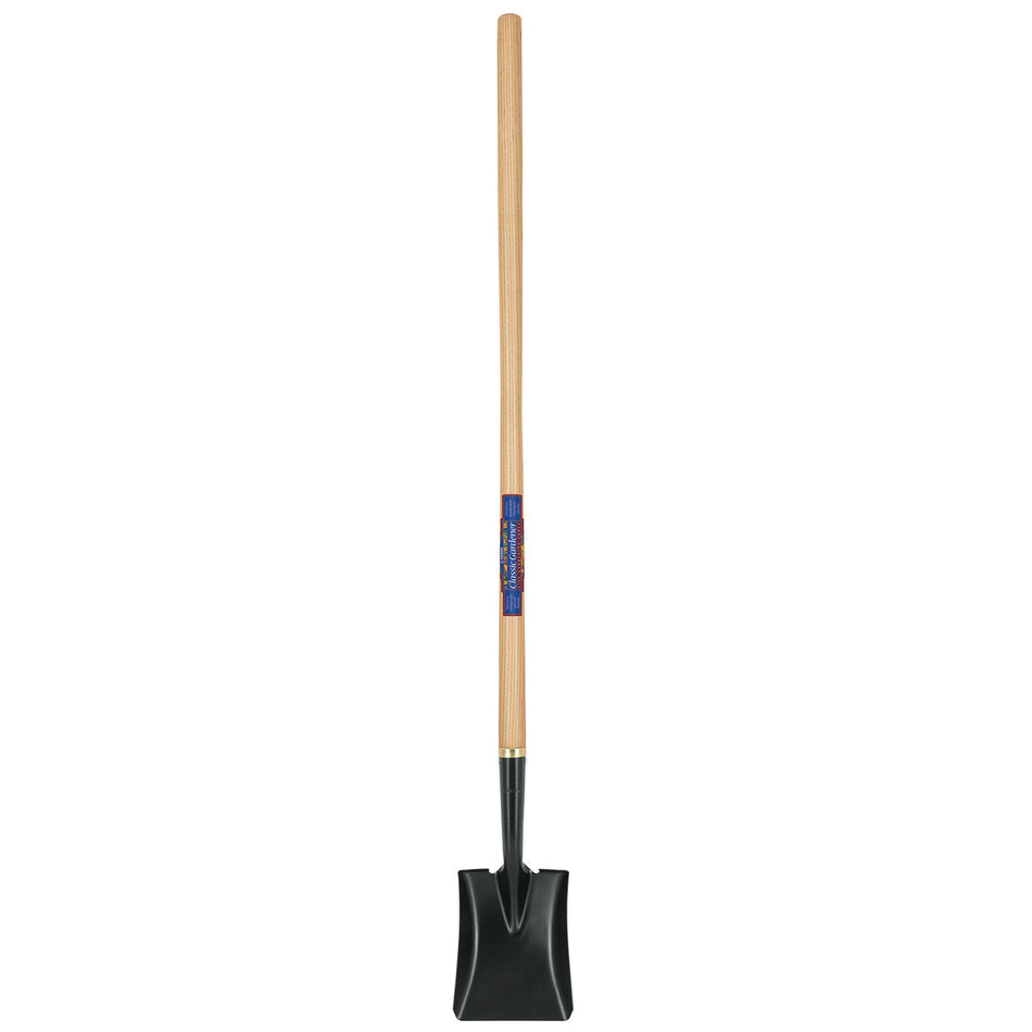 Pala cuadrada Classic Gardener, mango 45', Truper Caja con 6, 17205
