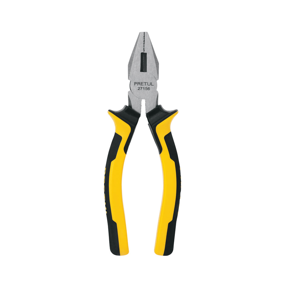 Pinza para electricista 6' mango Comfort Grip, Pretul Caja con 6, 27156