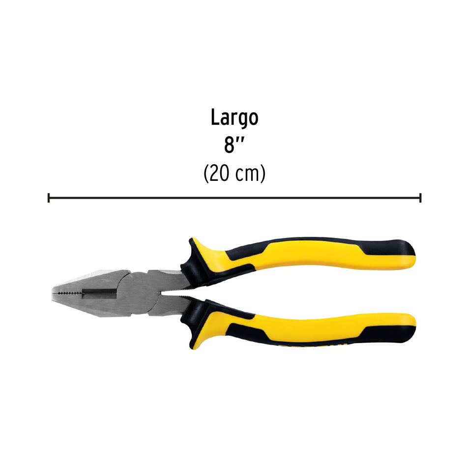 Pinza para electricista 8' mango Comfort Grip, Pretul Caja con 6, 22674