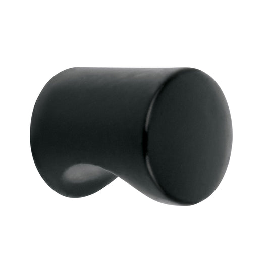Perilla estilo 'Cilindro' acabado negro, Hermex Caja con 12, 45649