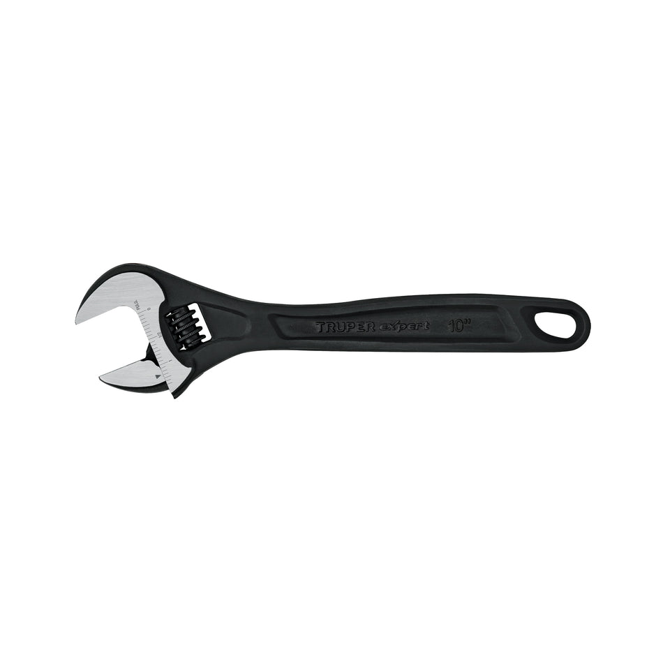 Llave ajustable (perico) 10' profesional pavonada, Expert Caja con 6, 15502