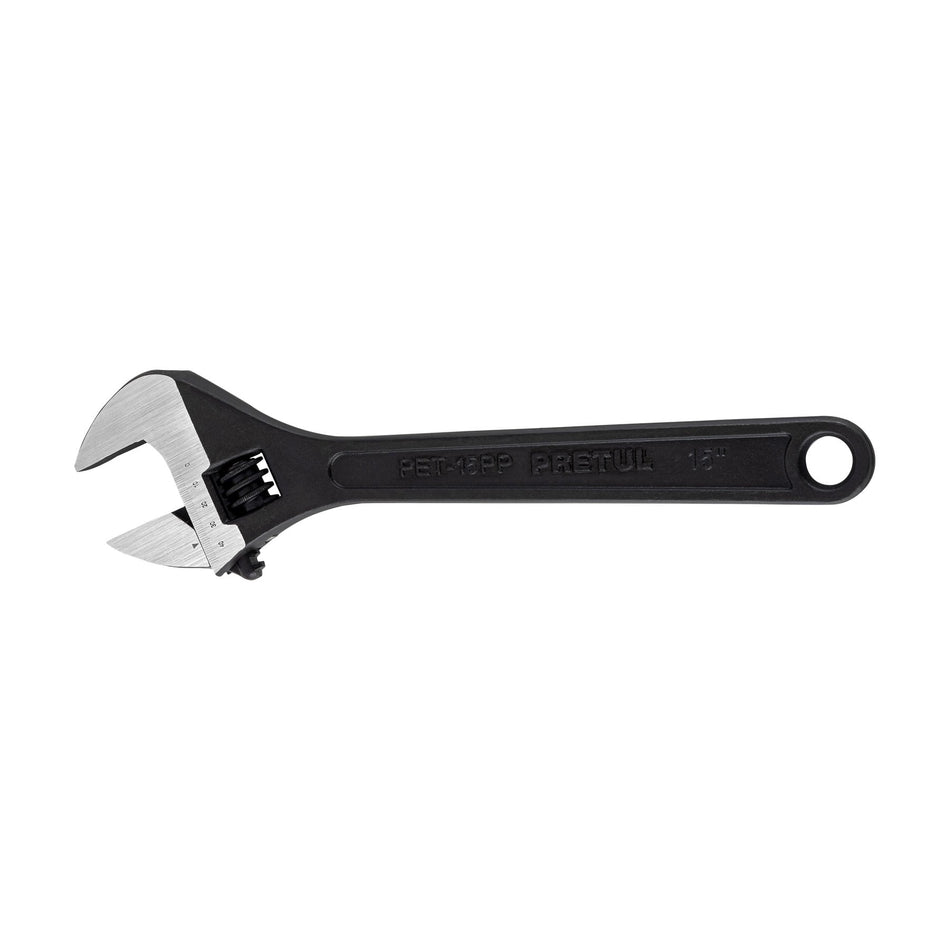 Llave ajustable (perico) 15' pavonada, Pretul Caja con 2, 26053