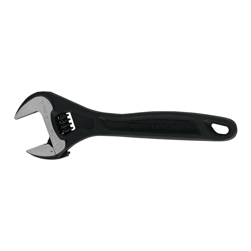 Llave ajustable (perico) 8' profesional pavonada, Expert Caja con 6, 15501