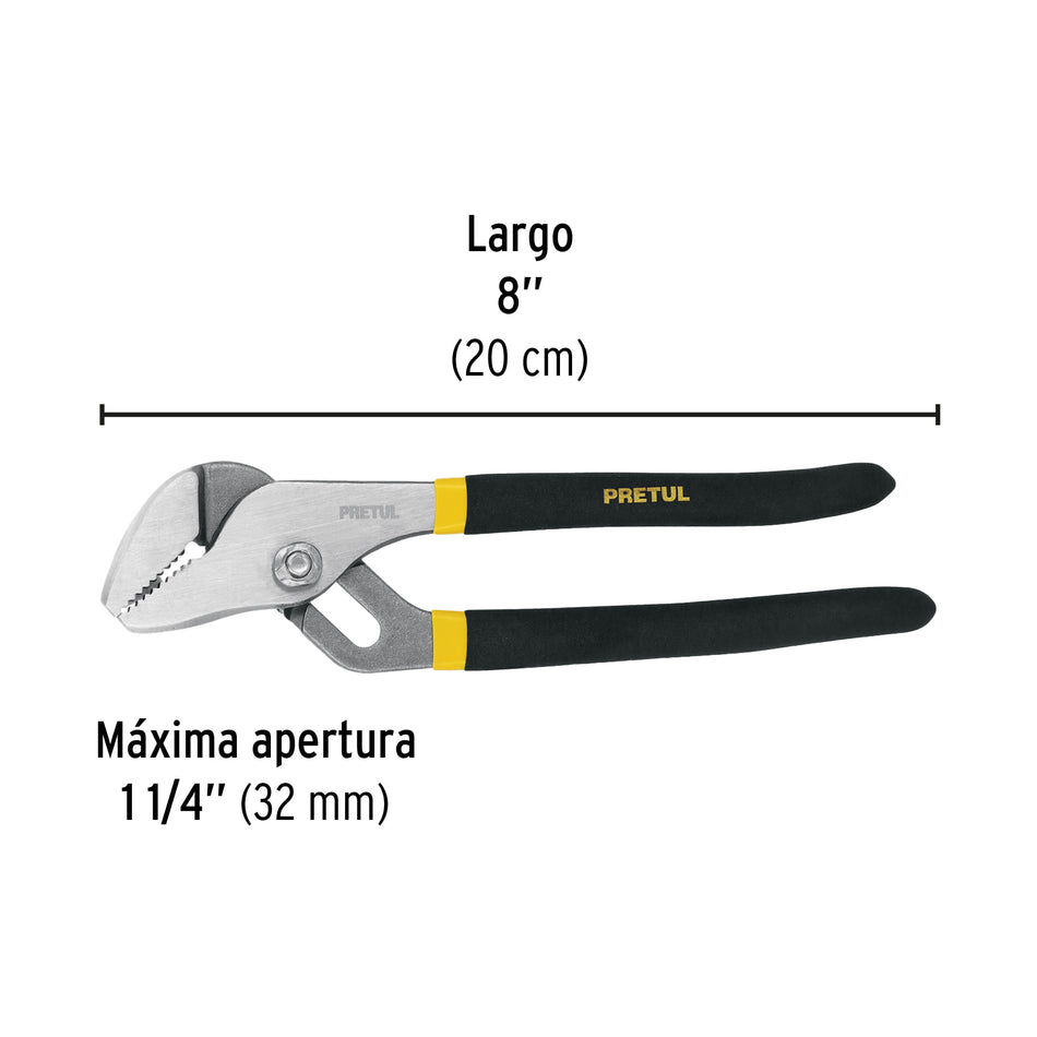 Pinza de extensión 8' mango de PVC, Pretul Caja con 6, 28161