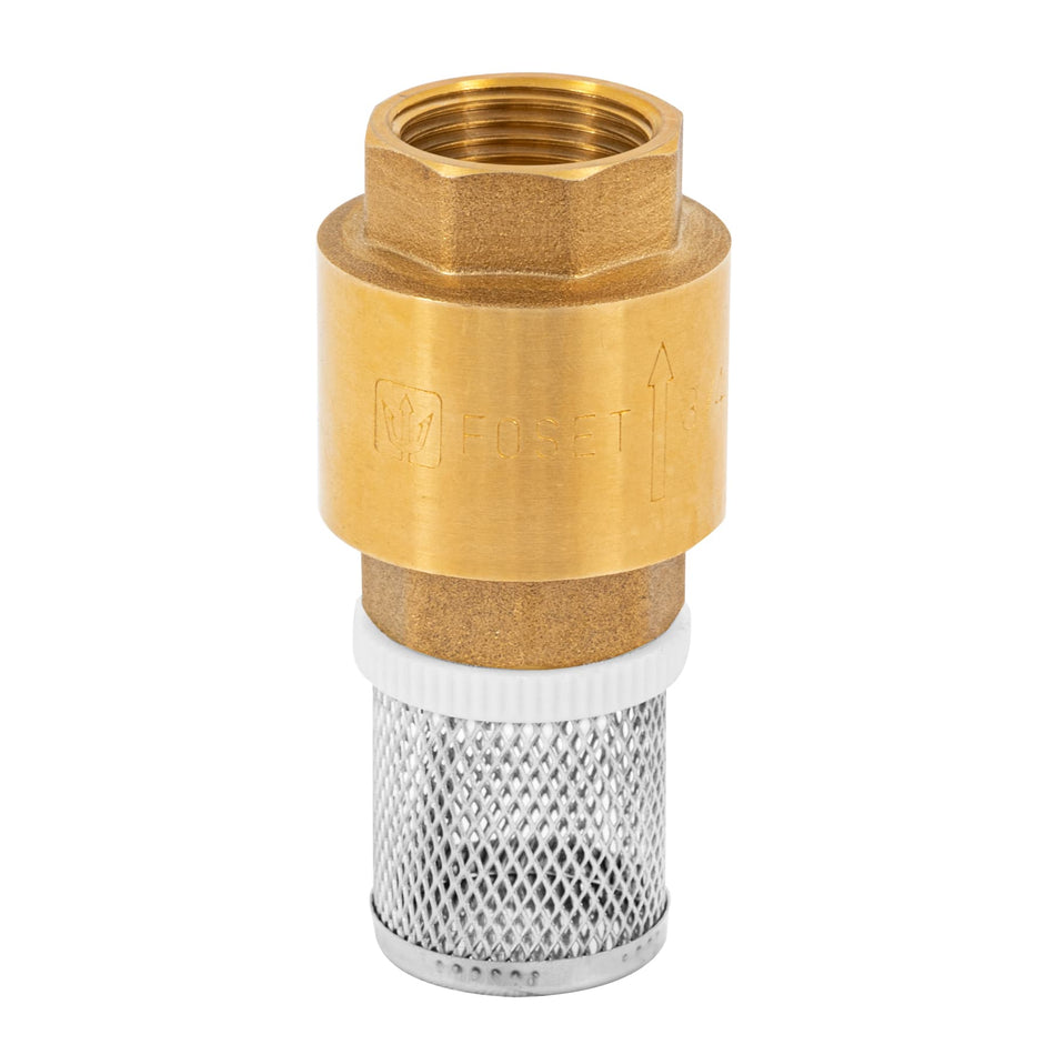 Pichancha con rejilla acero inoxidable 3/4', Foset Caja con 6, 49055