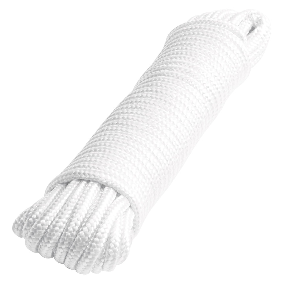 Piola de poliéster diamante de 6mmx15m blanca, madeja, FIERO Caja con 9, 48394