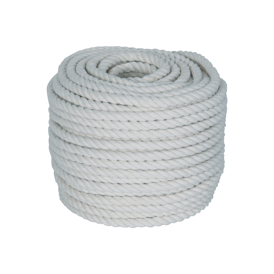 Piola de Algodón de 6 mm x 30 m natural, FIERO Caja con 6, 45693