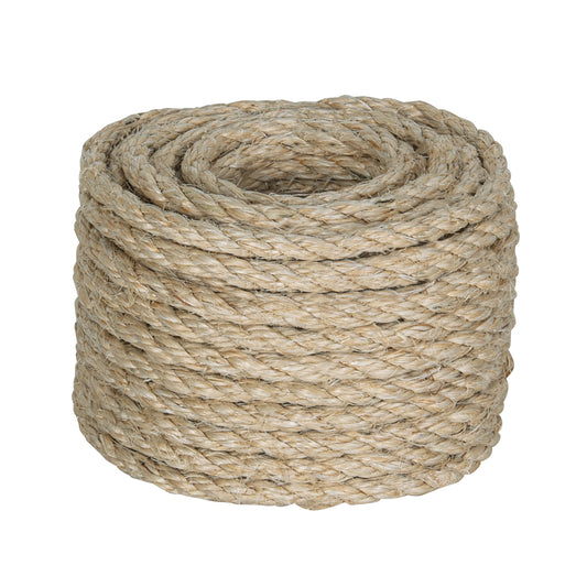 Piola de Sisal de 8 mm x 15 m natural, Fiero Caja con 6, 45657