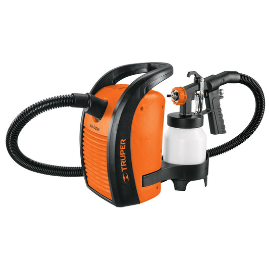 Pistola para pintar eléctrica de 600 W, Truper, 15383