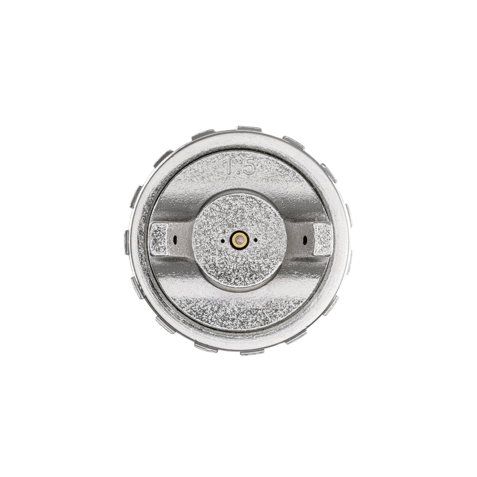 Pistola p/pintar híbrida vaso plástico,1.5mm, TRUPER, 103928