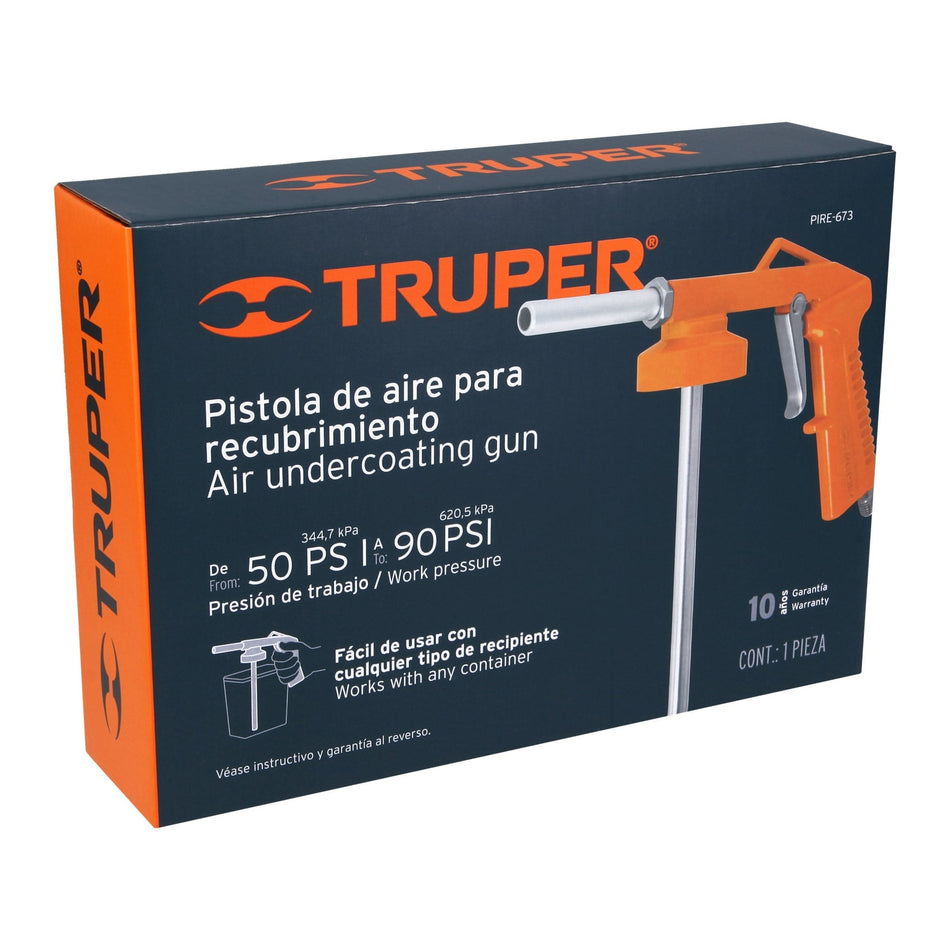 Pistola para recubrimiento (cuerpo), Truper Caja con 2, 19232
