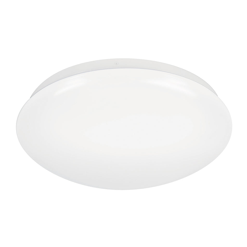 Luminario LED 8W plafón decorativo liso, luz de día,BASIC Caja con 2, 47374