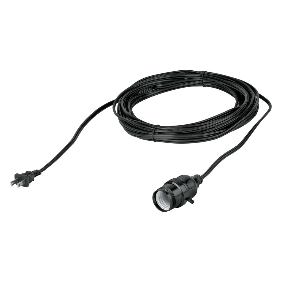 Portalámparas con cable de 10 m, Volteck Caja con 6, 47144