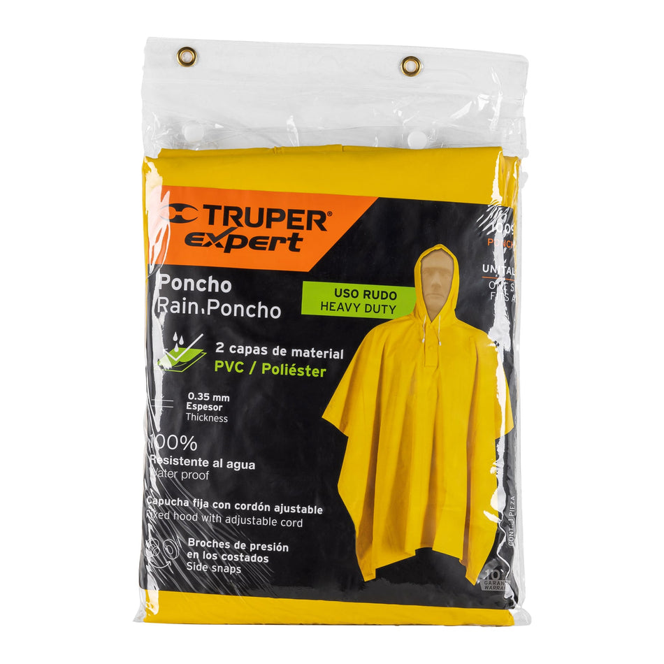Poncho o capamanga doble capa, Truper Expert Caja con 3, 100915