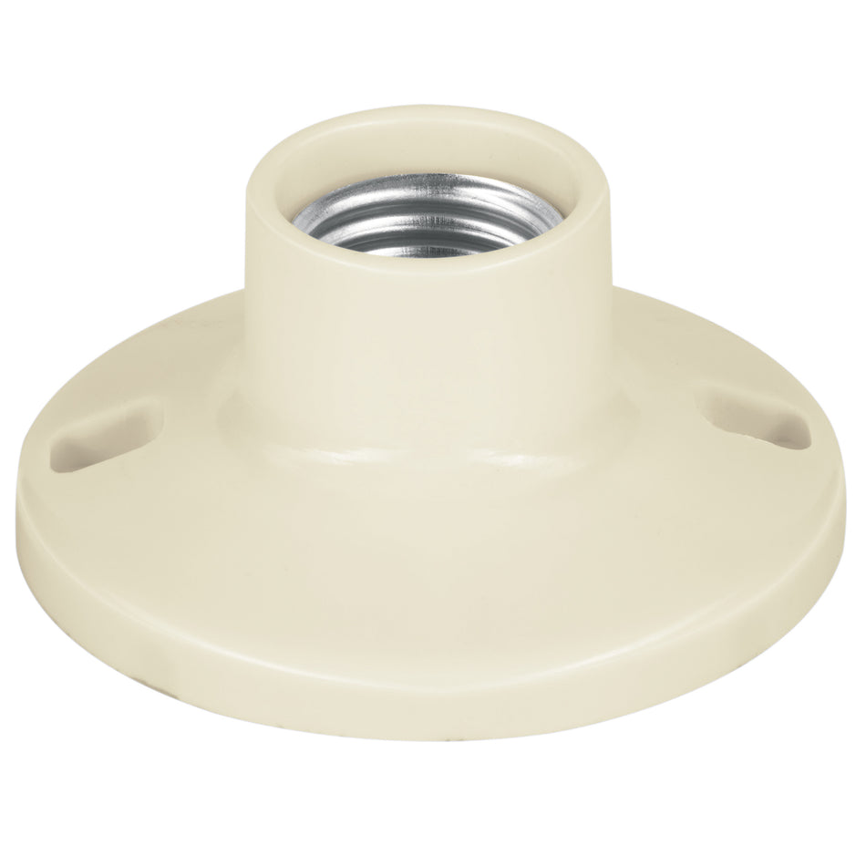 Portalámpara de baquelita, 3-1/2', Volteck Caja con 10, 46519