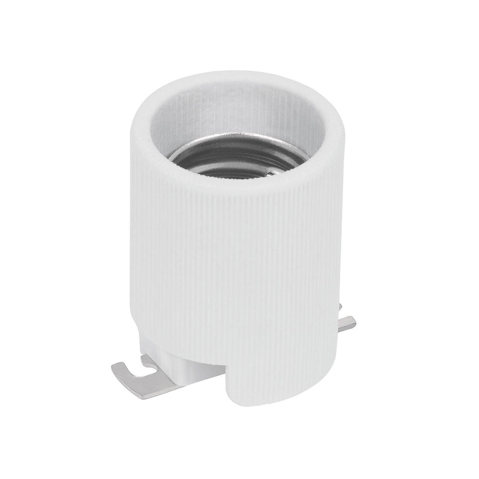 Portalámpara de porcelana, base tipo Mogul (E39), Volteck Caja con 6, 46527