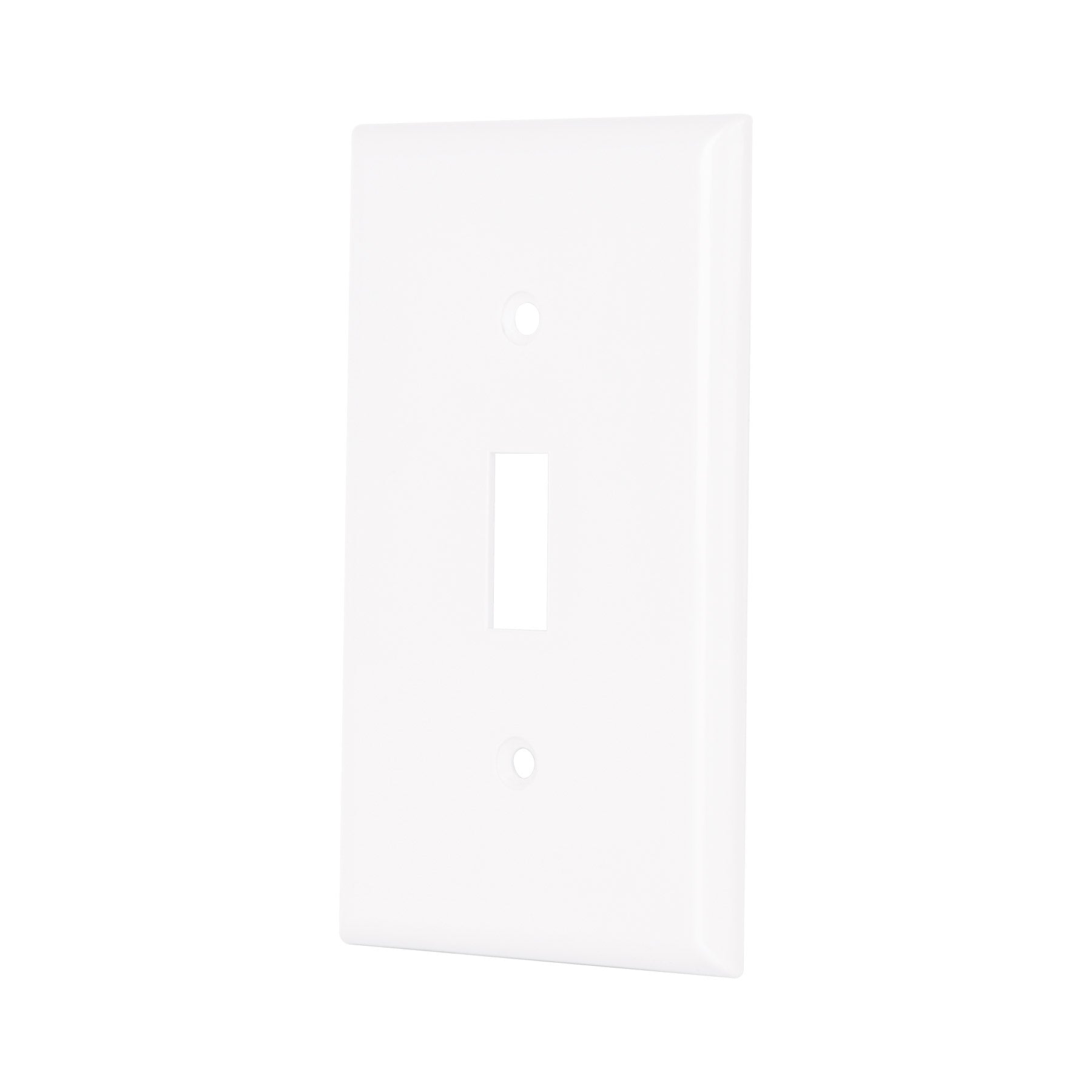 Placa de ABS para interruptor vertical, Standard, blanco, 47726