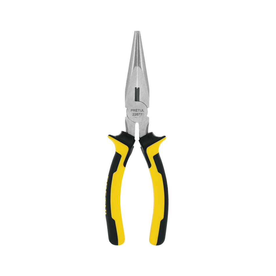 Pinza de punta y corte 7' mango Comfort Grip, Pretul Caja con 6, 22677