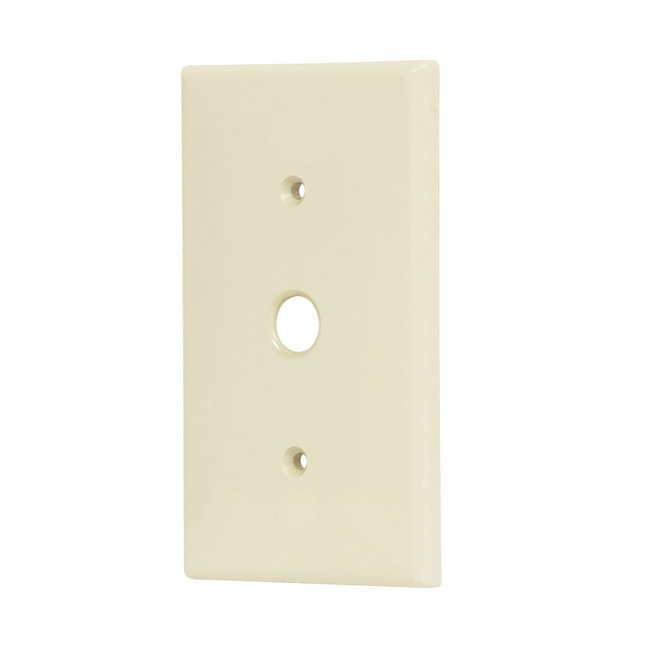 Placa de ABS para atenuador, Standard, marfil, Volteck Caja con 10, 48170
