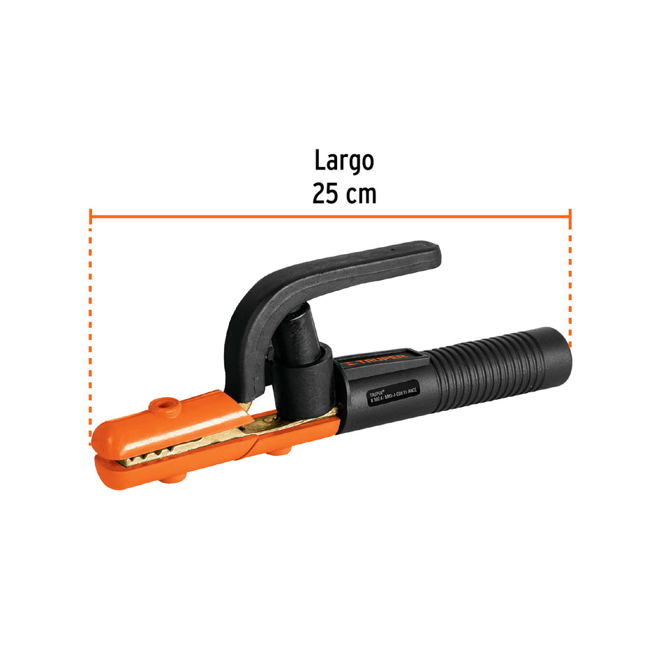 Pinza porta electrodo de 300 A, Truper Caja con 4, 14232