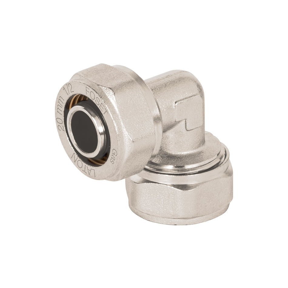 Codo 90° para PEALPE, 1/2', Foset Caja con 4, 45919