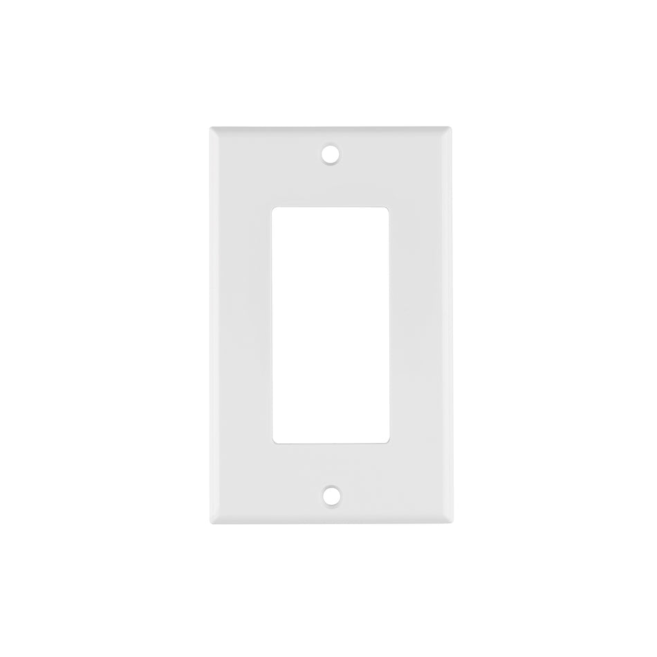 Placa 1 ventana, de policarbonato, línea Classic, Volteck Caja con 10, 46418