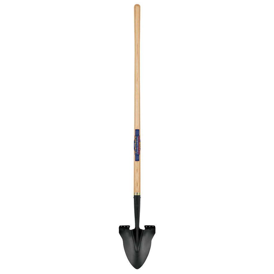 Pala redonda Classic Gardener, mango 45', Truper Caja con 6, 17204
