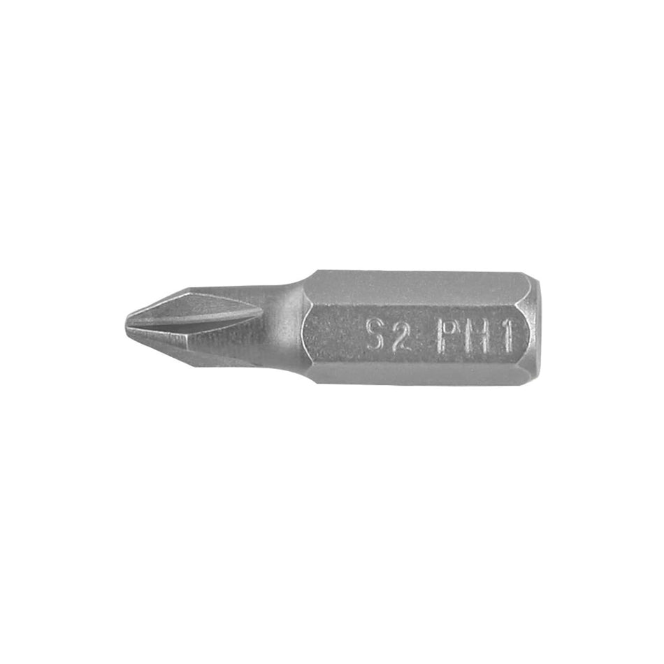 Estuche con 5 puntas de cruz PH1 largo 1', Truper Expert Caja con 6, 12140