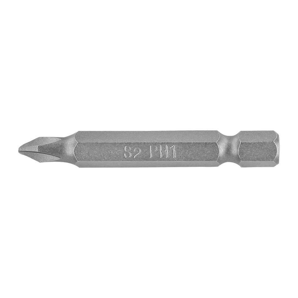 Estuche con 5 puntas de cruz PH1 largo 2', Truper Expert Caja con 6, 12146