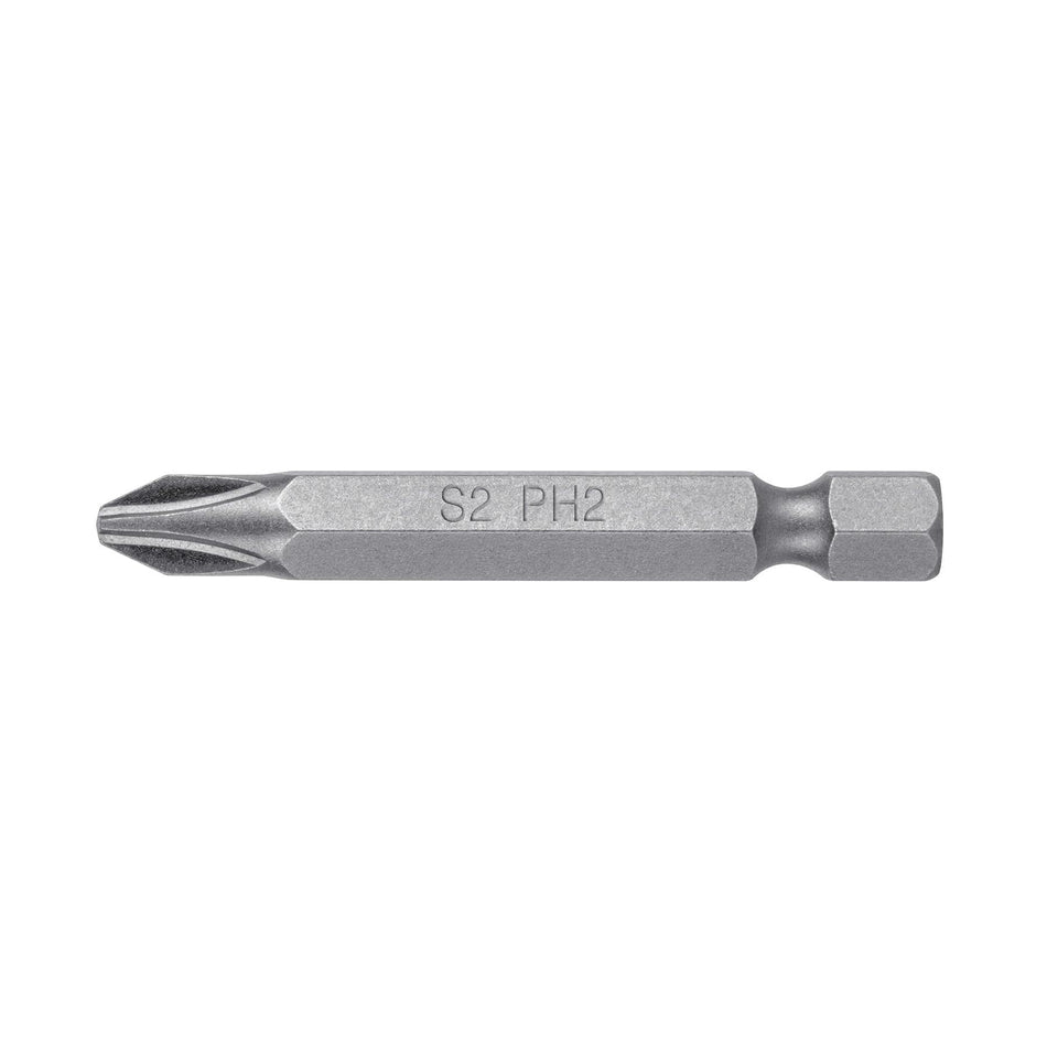 Estuche con 50 puntas de cruz PH2 largo 2', Truper Expert Caja con 6, 100251