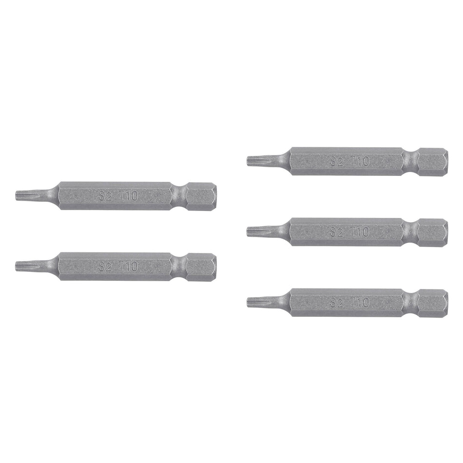 Estuche con 5 puntas torx T20 largo 2', Truper Expert Caja con 6, 12216